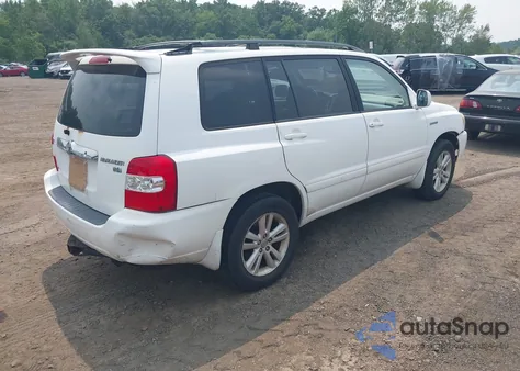 2006 Toyota Highlander Hybrid Limited V6 z USA, uszkodzony, nr VIN JTEEW21A760014571